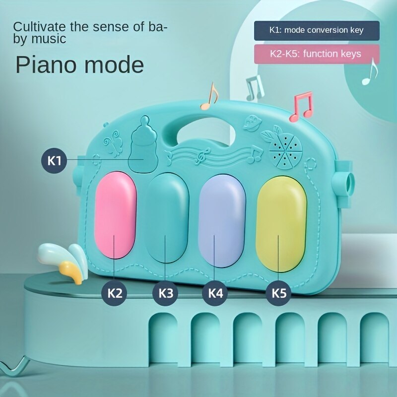 Colorful Playful Baby Activity Blanket