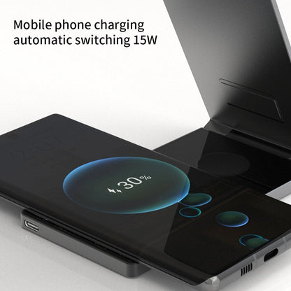 Compact Portable Wireless Charging Phone Stand