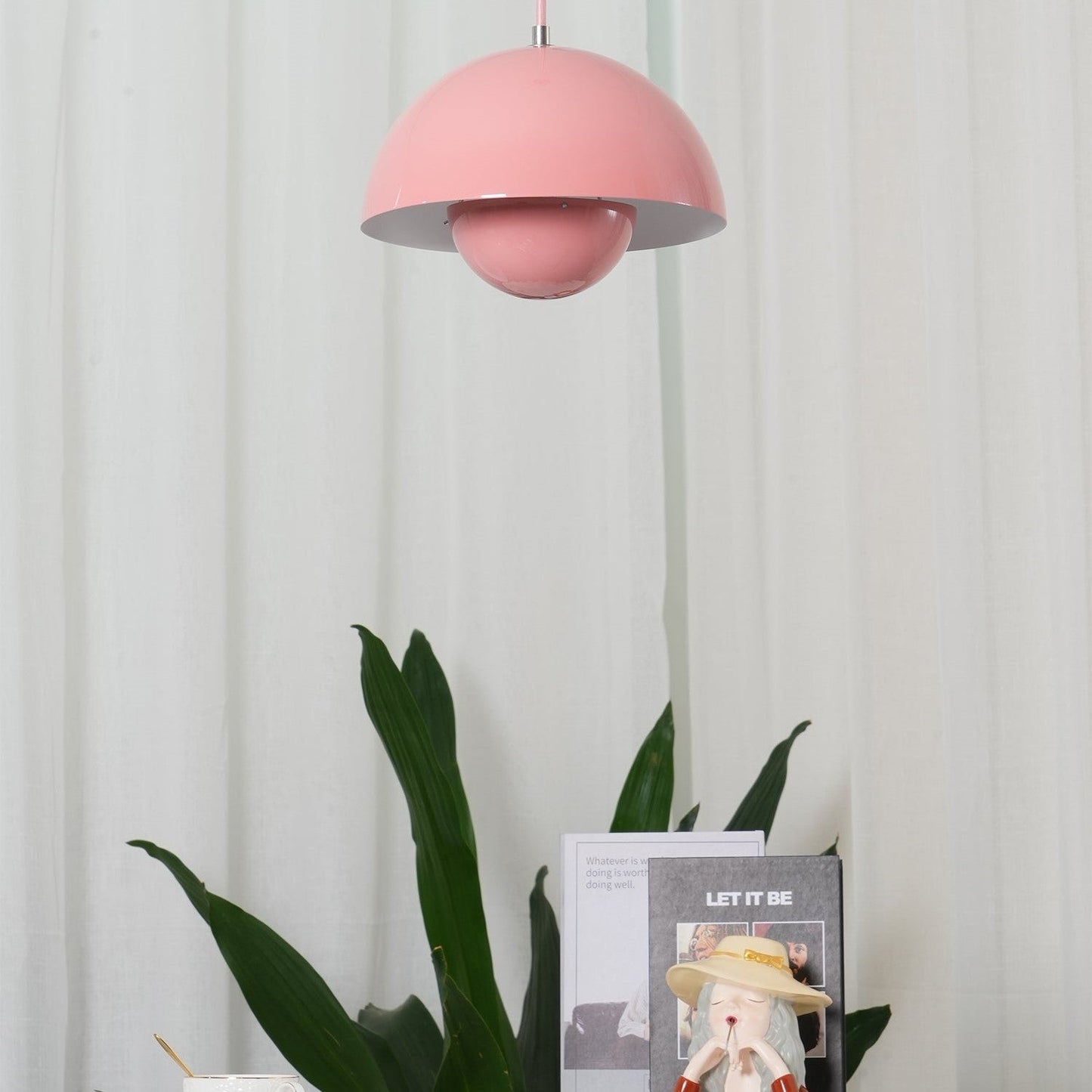 Modern Nordic Pendant Light Adjustable Warm White Lamp
