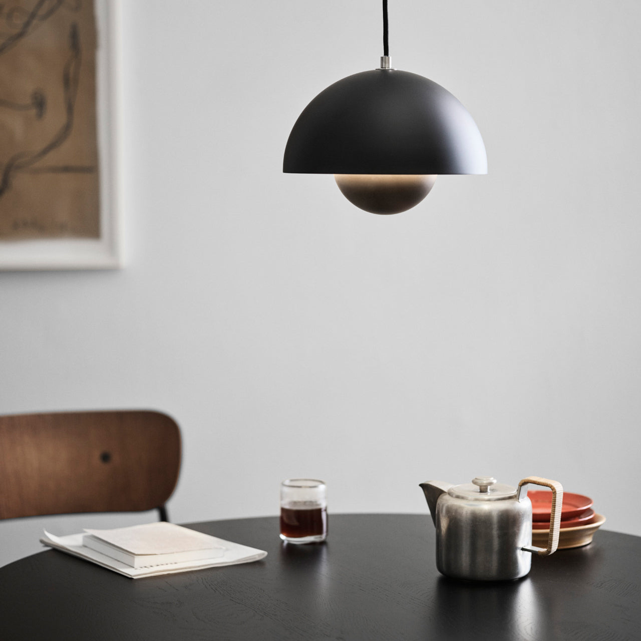 Modern Nordic Pendant Light Adjustable Warm White Lamp