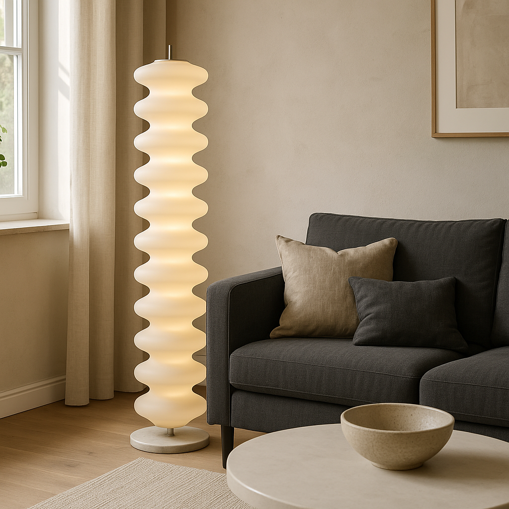 Slim Nordic LED Standing Lamp - Fesara