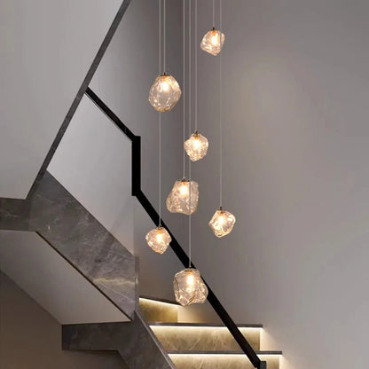 Luxury Nordic Stairway Crystal Chandelier - Fesara