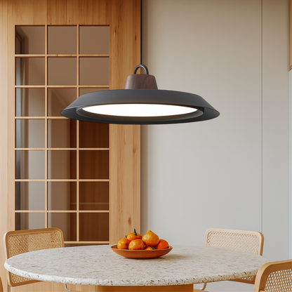 Rustic Wooden Pendant Light for Modern Dining Room - Fesara