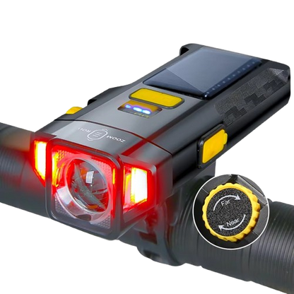 Bright Waterproof LED Bike Light for Night Cycling - Fesara