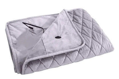Cozy Electric Neck Scarf with USB Charger - Fesara