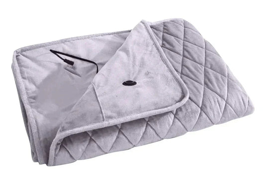 Cozy Electric Neck Scarf with USB Charger - Fesara