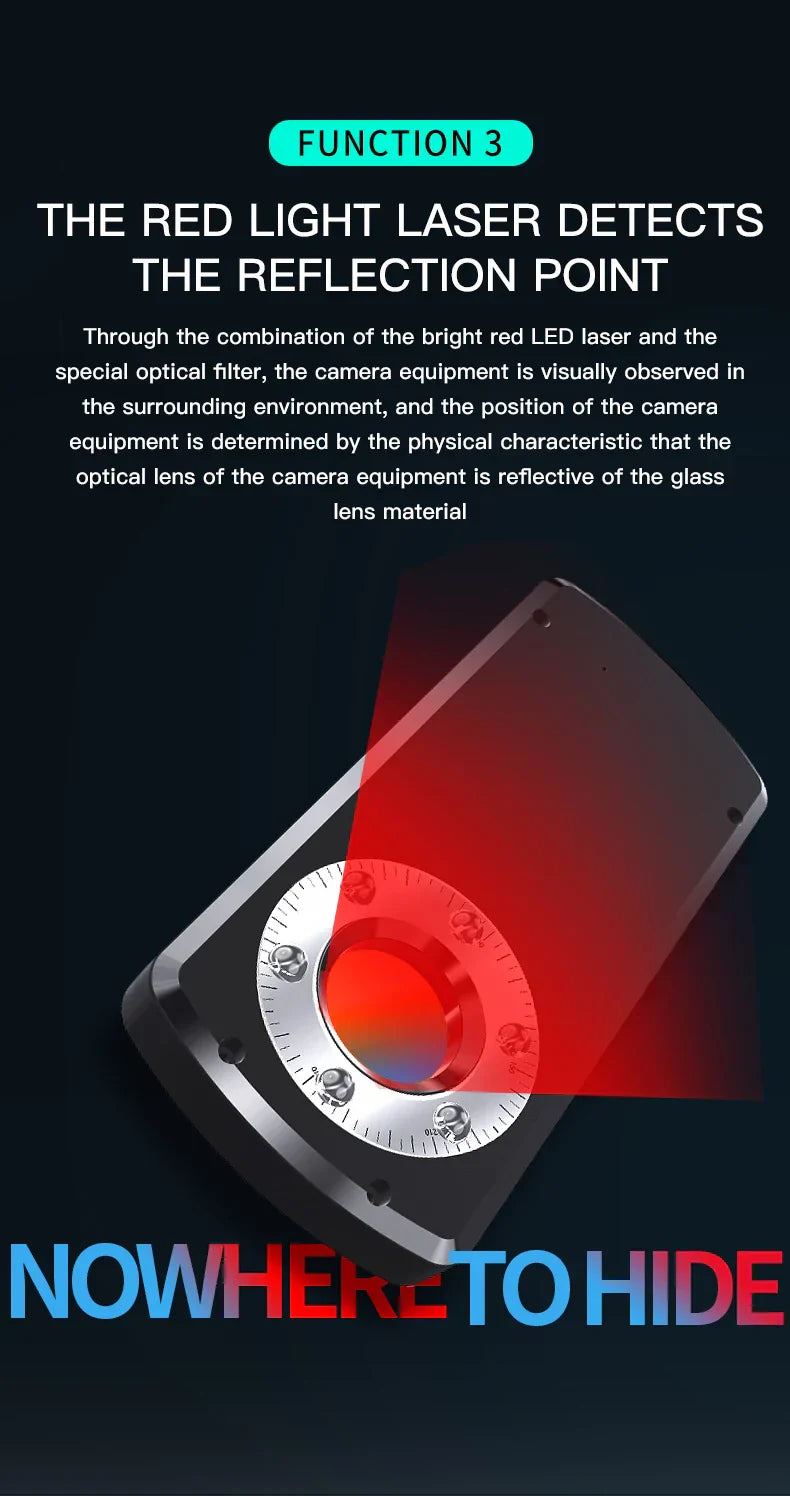 Spy Camera Finder and Detector Device