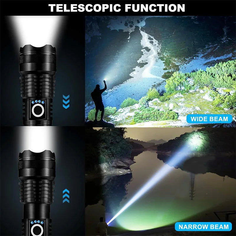 Bright Rechargeable LED Flashlight
