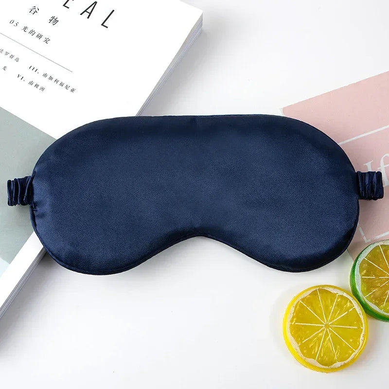 Silky Eye Mask - Soft Ruffle Sleep Mask for Women