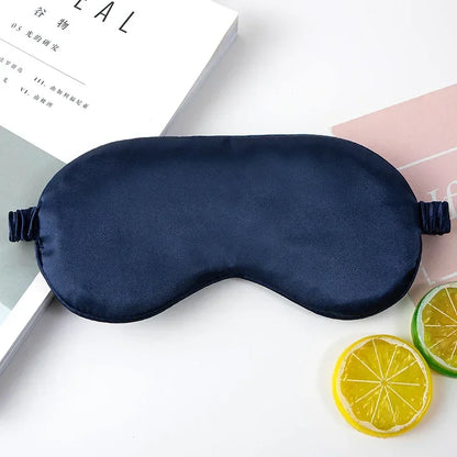 Silky Eye Mask - Soft Ruffle Sleep Mask for Women