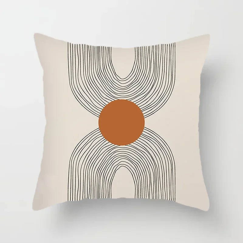 Stylish Geometric Pattern Cushion Cover