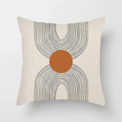 Stylish Geometric Pattern Cushion Cover