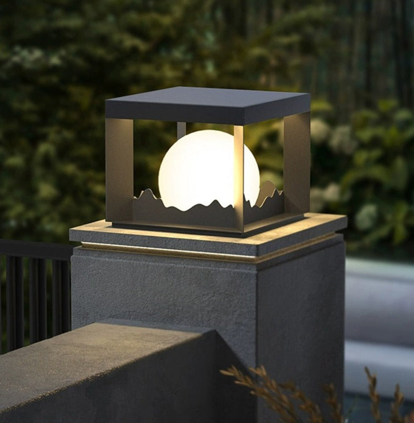 Outdoor Solar Powered LED Wall Light