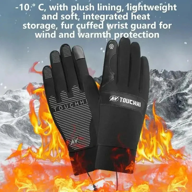 Warm Waterproof Heated Gloves for Skiing & Outdoor - Fesara