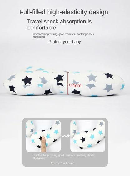 Soft Baby Head Support Pillow for Car Seat and Stroller