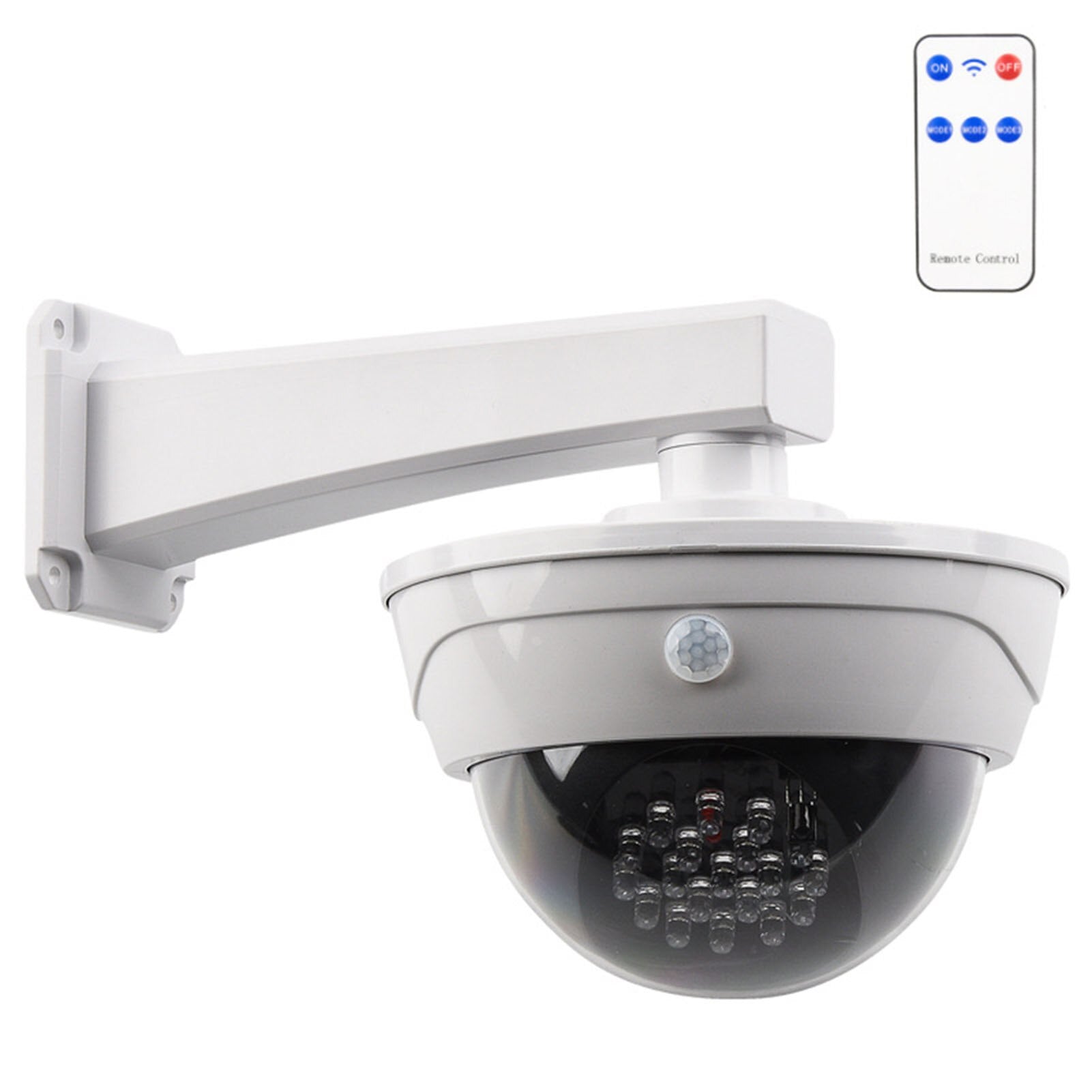 Weatherproof Solar Powered Fake Security Camera - Fesara
