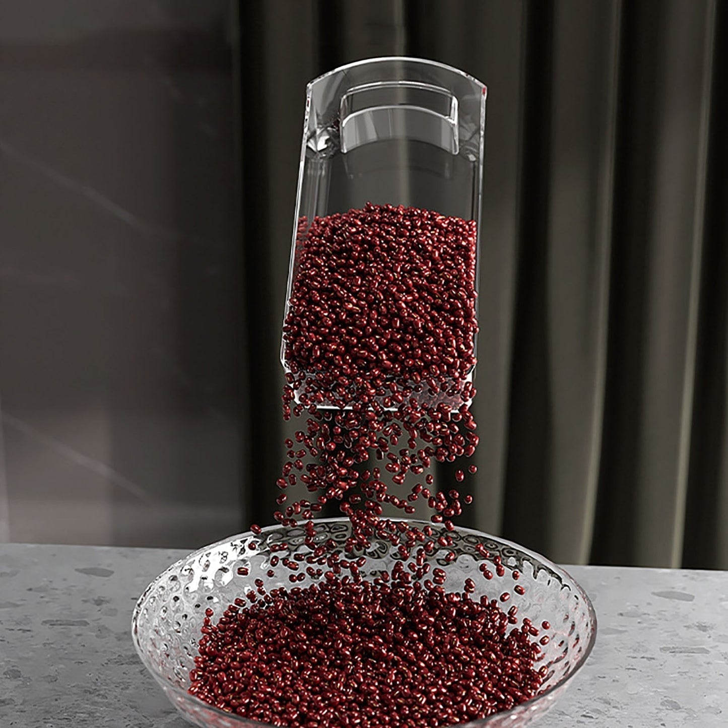 Easy 6-Grid Rotating Food Container Dispenser