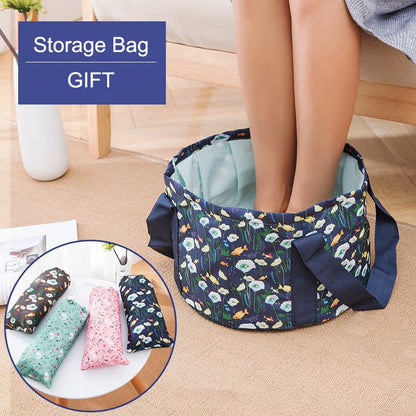 Compact Collapsible Foot Wash Basin