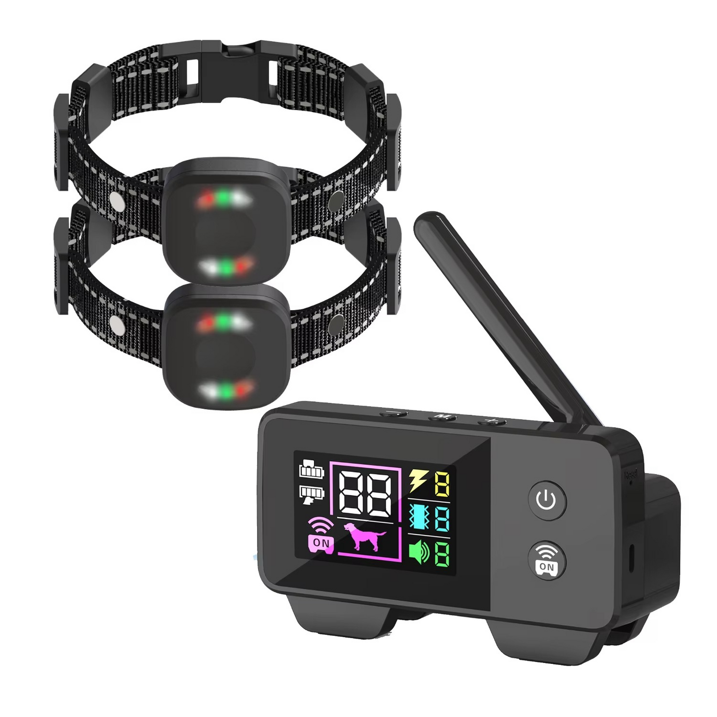 Long Range Wireless Pet Fence System with Rechargeable Collar - Fesara