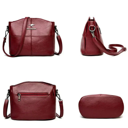 Chic Mini Leather Crossbody Purse