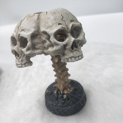 Dark Decorative Skull Desk Lamp