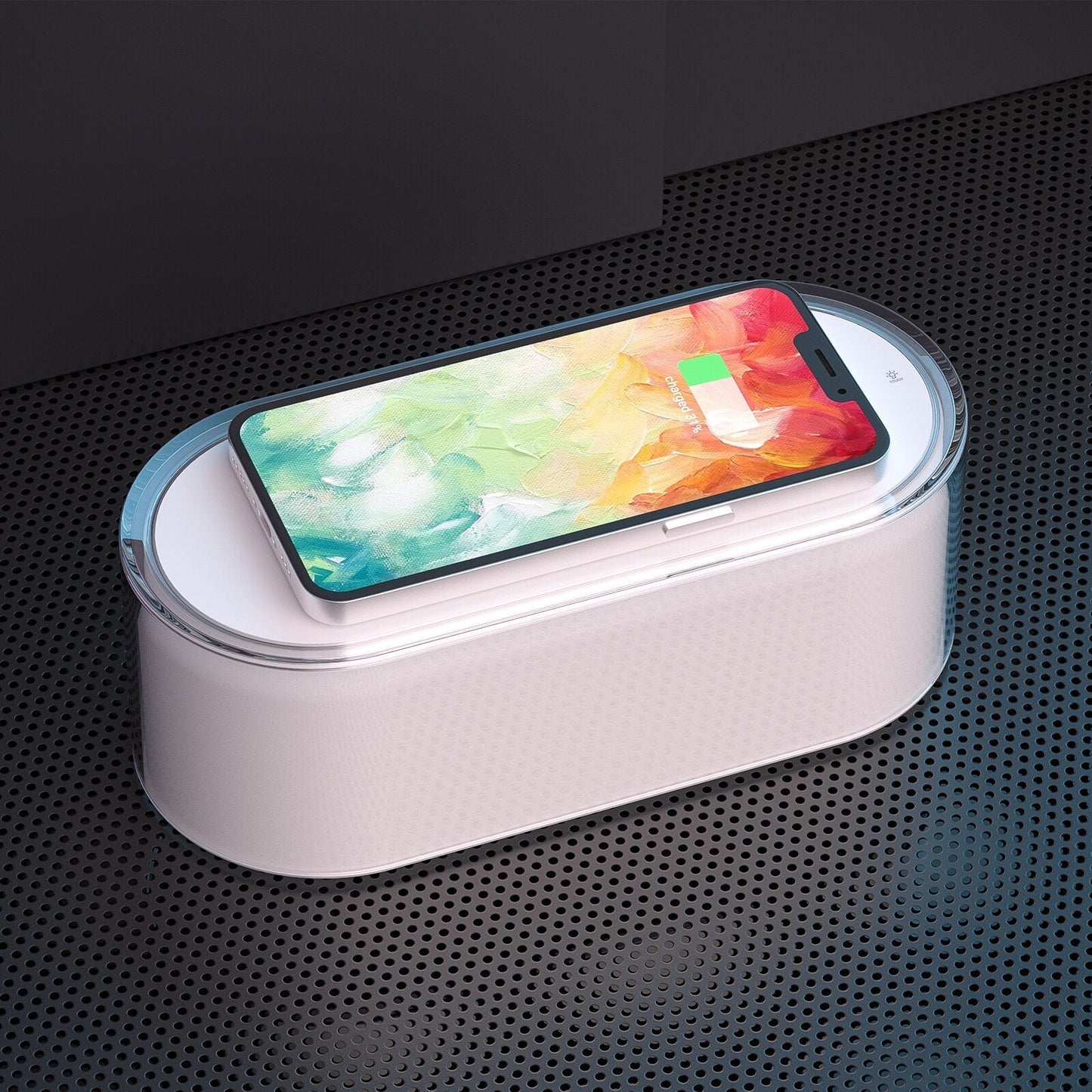 Glowing Ambient Wireless Charging Lamp