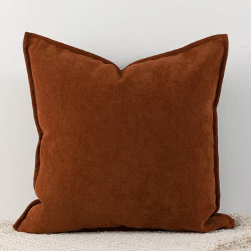 Soft Chenille Cushion Cover for Modern Home Decor