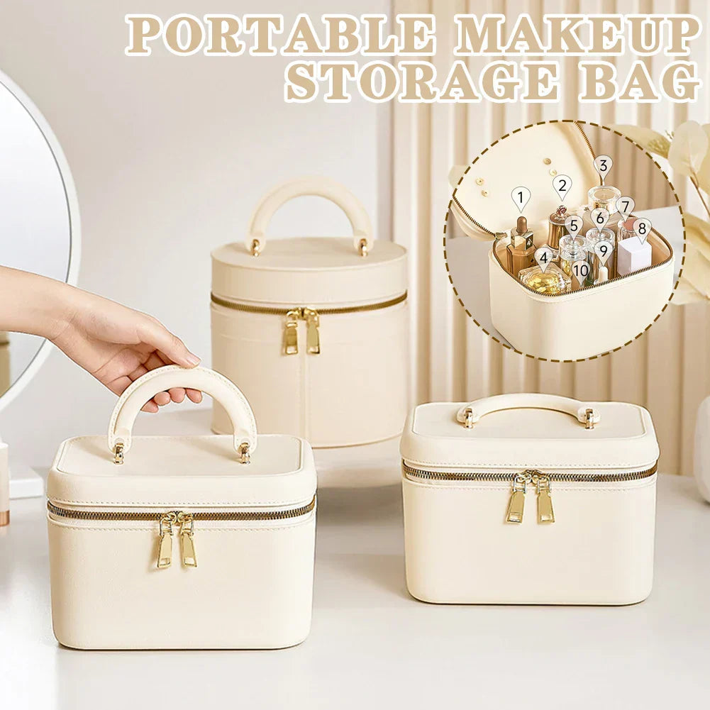 Spacious Water Resistant Makeup Travel Bag