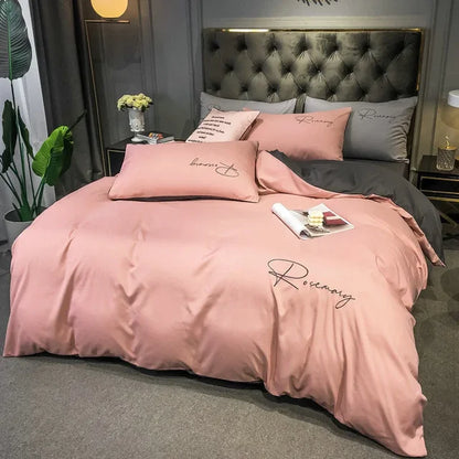 Luxurious Embroidered Duvet Cover Set