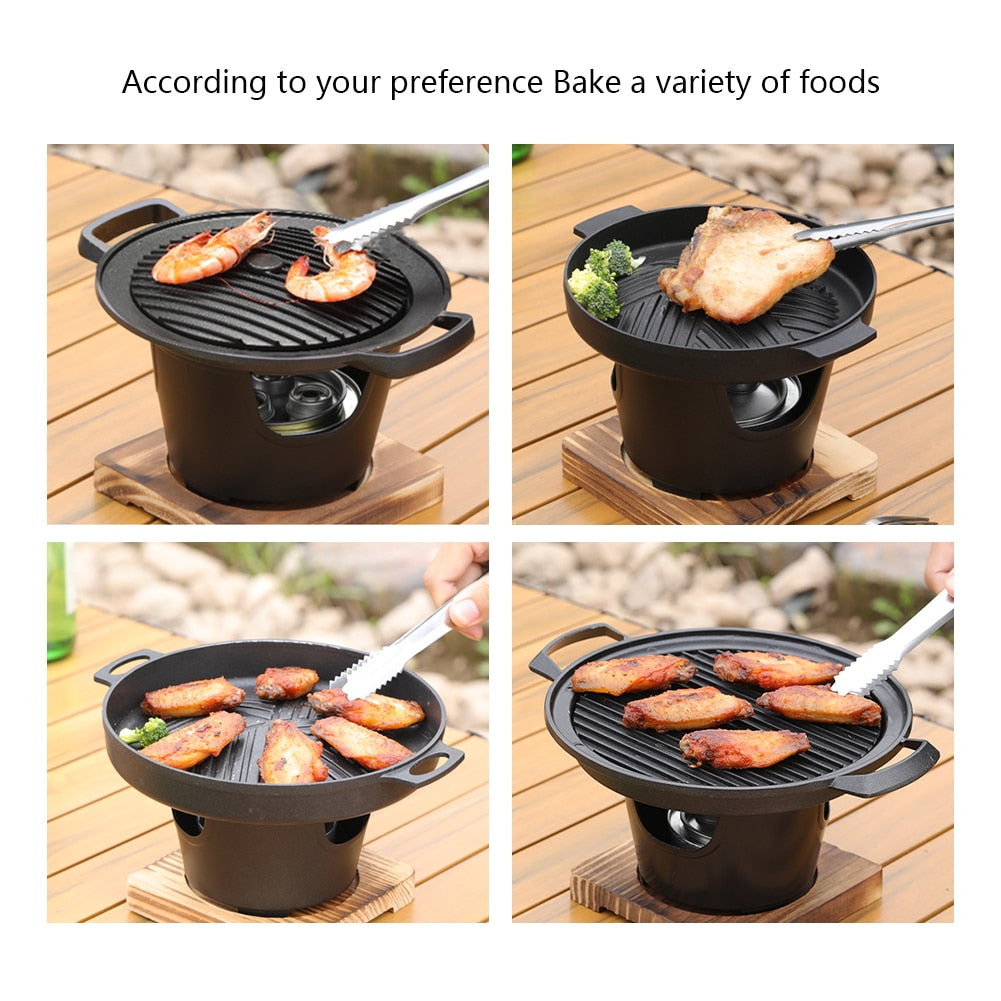 Portable Compact Non-Stick BBQ Grill