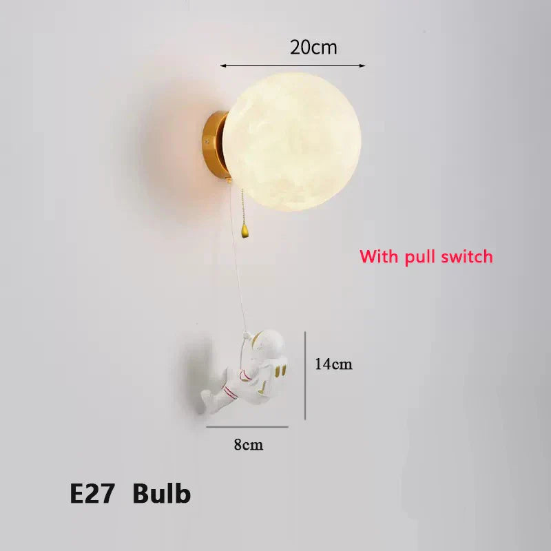 Cosmic Moon LED Wall Lamp