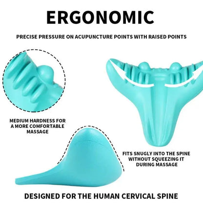 Contour Neck Support Pillow for Back Pain Relief