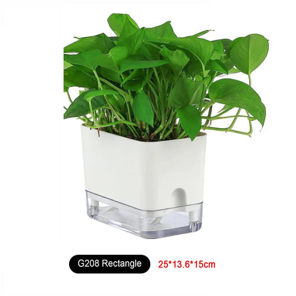 Smart Indoor Planter with Water Indicator & Self Watering