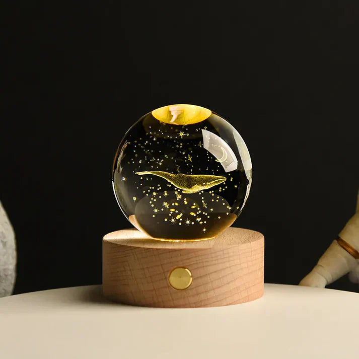 Beautiful Crystal Night Lamp Gift