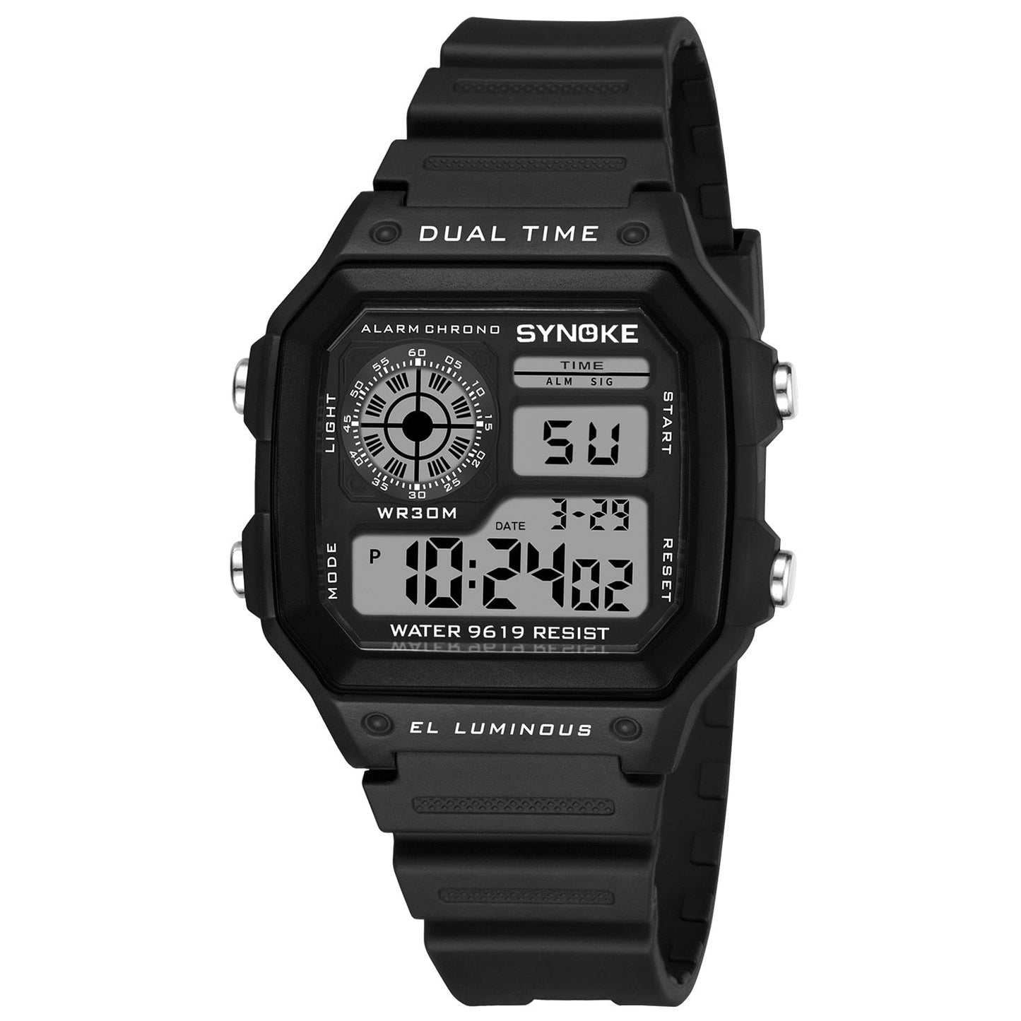 Tactical Rugged Water Resistant Sports Watch