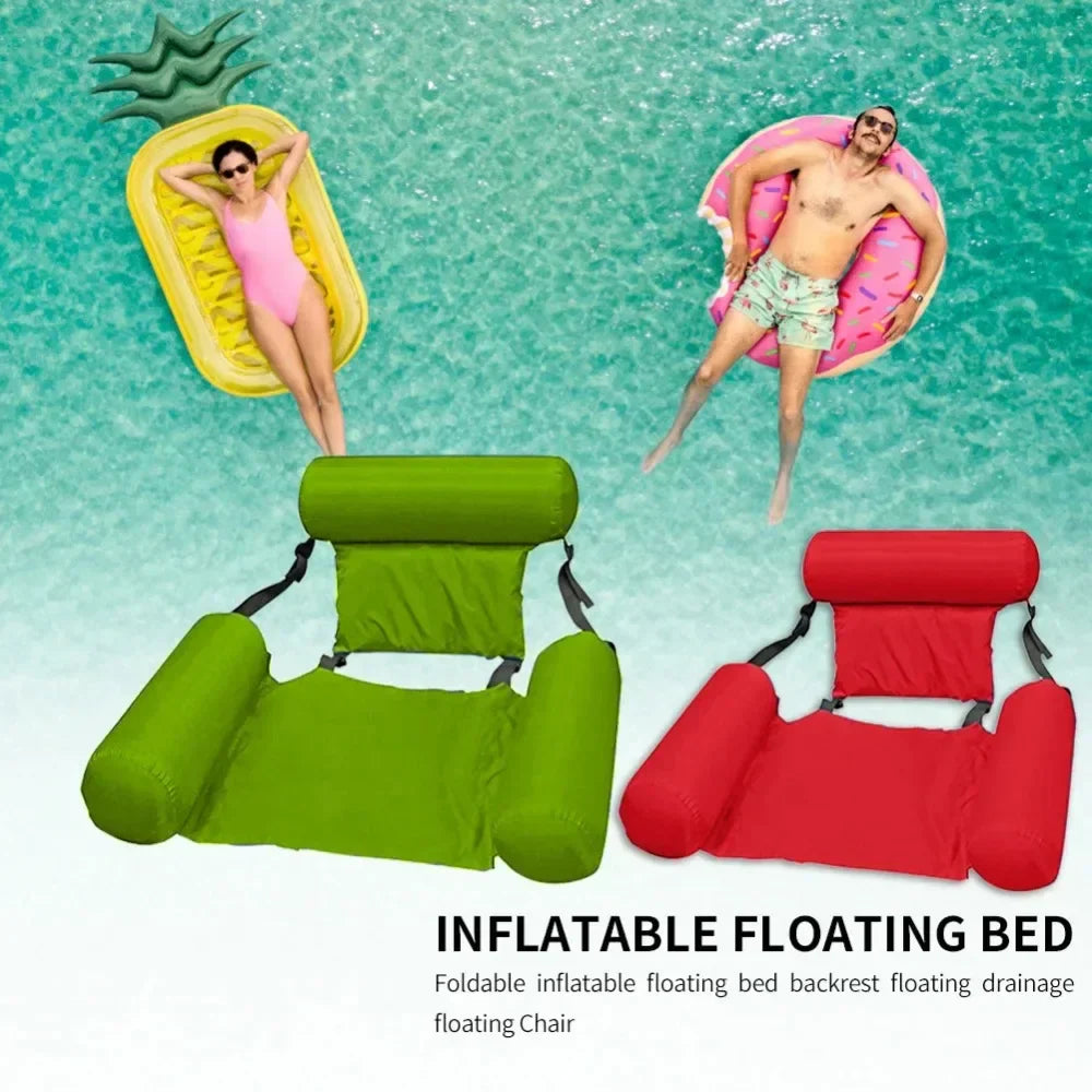 Floating Pool Lounge Chair Adjustable Aqua Water Seat