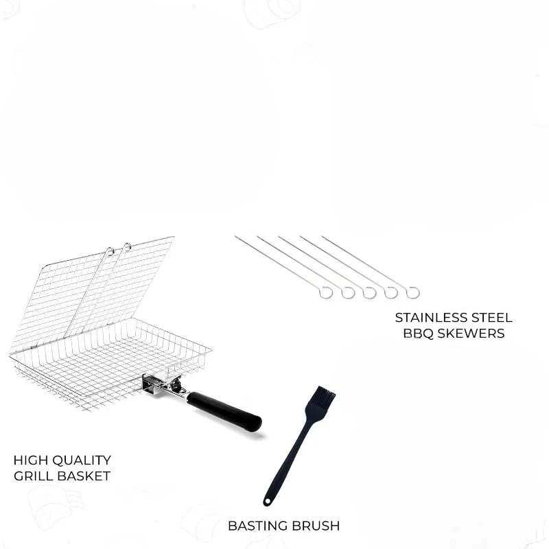 Outdoor BBQ Grill Mat with Handle