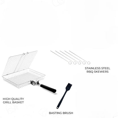 Outdoor BBQ Grill Mat with Handle