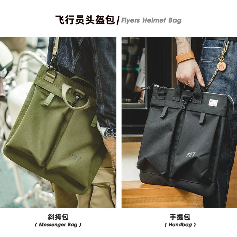 Tactical Water Resistant Men's Laptop Messenger Bag