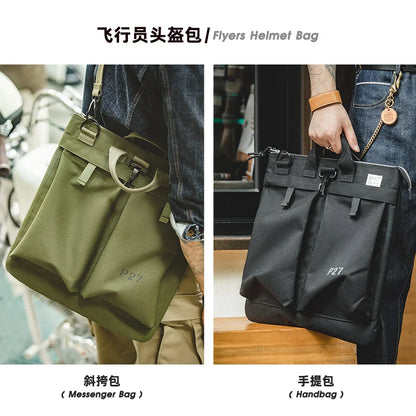 Tactical Water Resistant Men's Laptop Messenger Bag