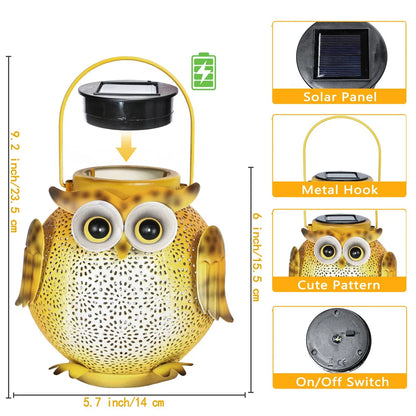 Outdoor Solar Animal Lamp | Waterproof Garden Decor Light