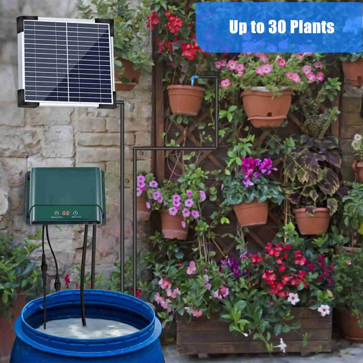 Smart Watering System Kit with Timer and 30 Settings