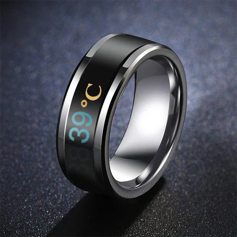 Smart Temperature Tracking Ring - Fesara