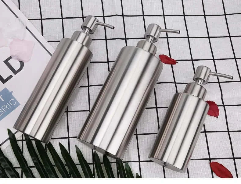 Luxury Stainless Steel Liquid Soap Dispenser