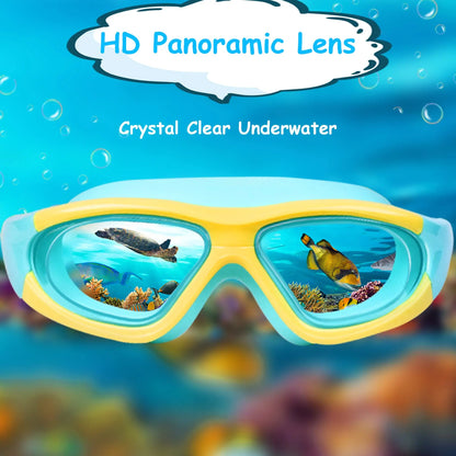 Colorful Kids Swim Goggles
