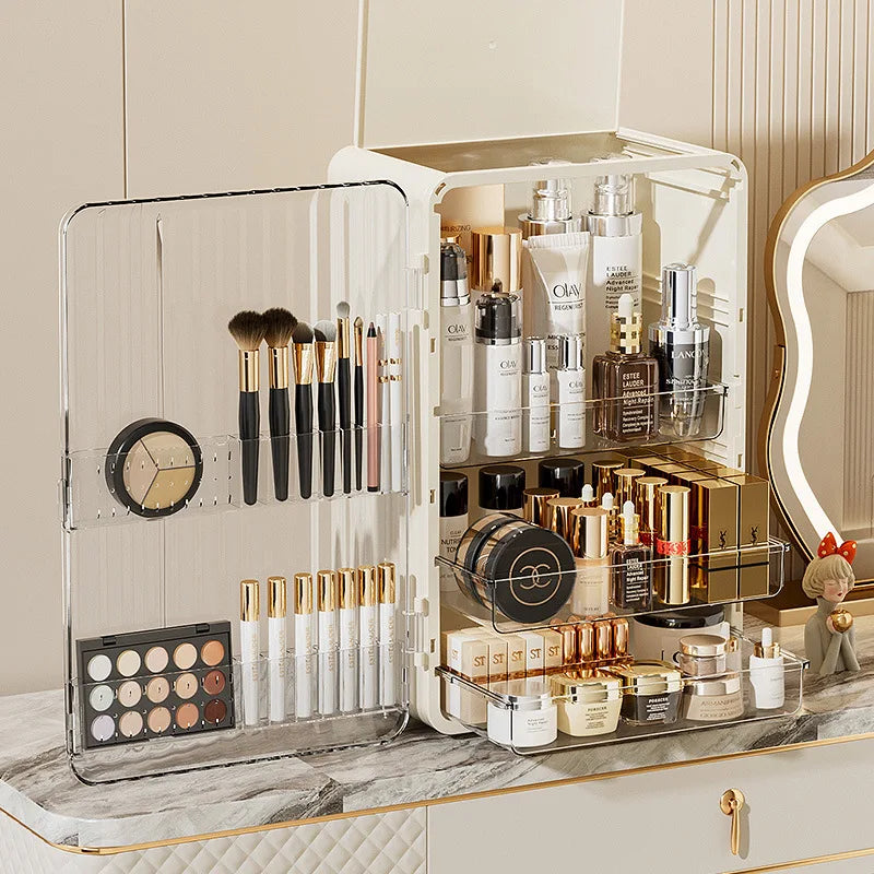 Premium Cosmetic Storage Case – Compact Makeup Organizer