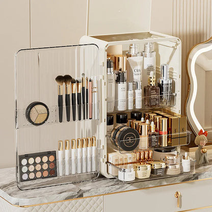 Premium Cosmetic Storage Case – Compact Makeup Organizer