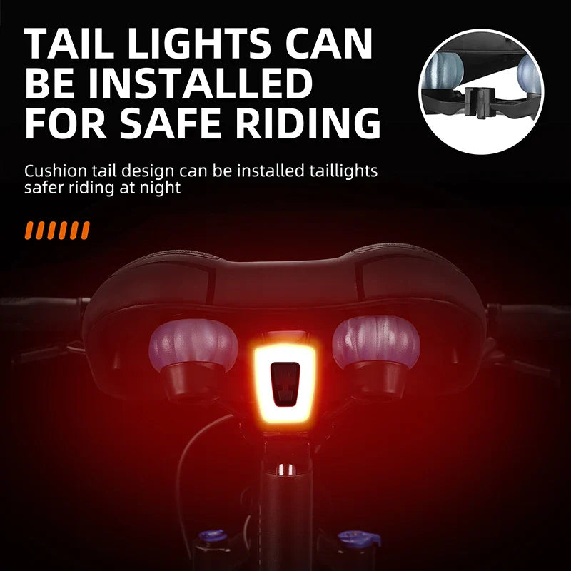Comfortable Shockproof Bicycle Saddle with Hollow Design – Non-Slip Cushion for MTB and Road Bike-5