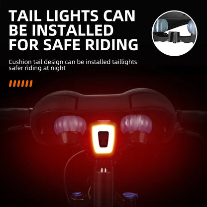 Comfortable Shockproof Bicycle Saddle with Hollow Design – Non-Slip Cushion for MTB and Road Bike-5