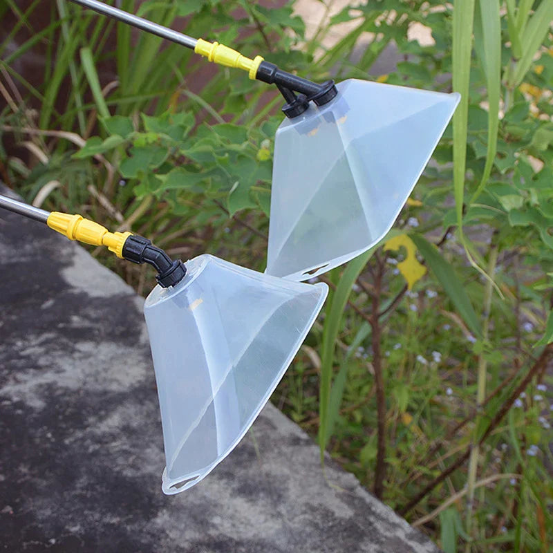 Adjustable Gardening Spray Nozzle with Windproof Cover